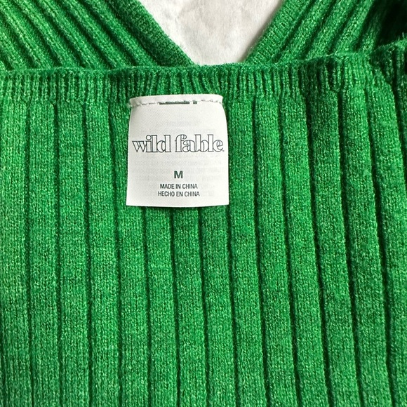Wild Fable Bright Green Knit Top - Picture 4 of 5